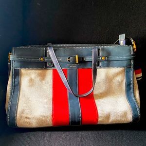 Tory Burch canvas satchel